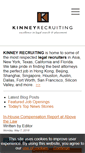 Mobile Screenshot of kinneyrecruiting.com
