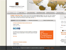 Tablet Screenshot of kinneyrecruiting.com